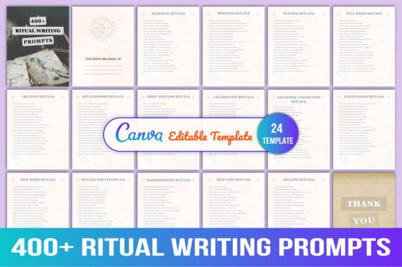 400 Ritual Writing Prompts: A Comprehensive Guide to Meaningful Rituals for Everyday Life