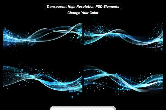Blue Wave Design for Creative Projects