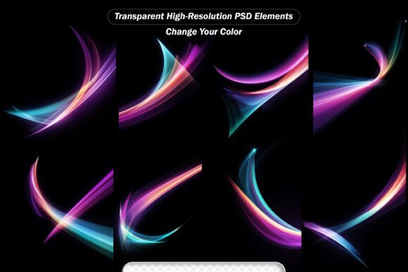 Colorful Line and Waves Background: A Creative Powerhouse for Designers