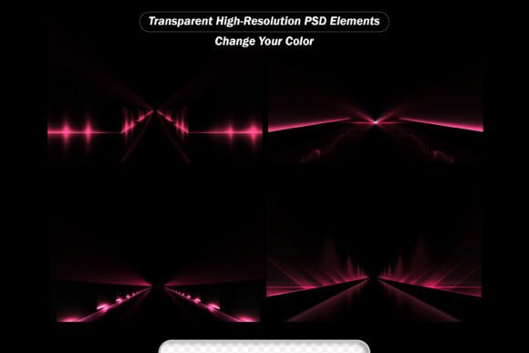 Enhancing Visual Projects with PSD Futuristic Sci-fi Dark Empty Room Wi
