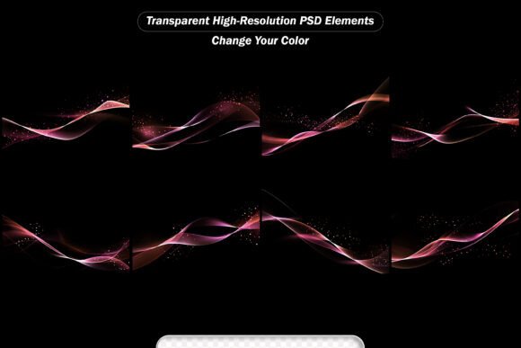 Glowing Flowing Waves and Stars in Dark: Elevating Visual Creativity with Dynamic Light Effects