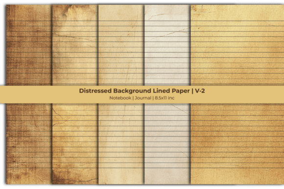 Lined Paper Distressed Background: A Versatile Tool for Creative and Practical Use