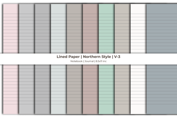 Lined Paper Northern Style