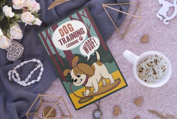 Playful Logbook Covers for Training Pups