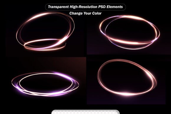 Trail with Particles Neon Blurry Motion: Enhancing Visual Storytelling with Dynamic Light Effects