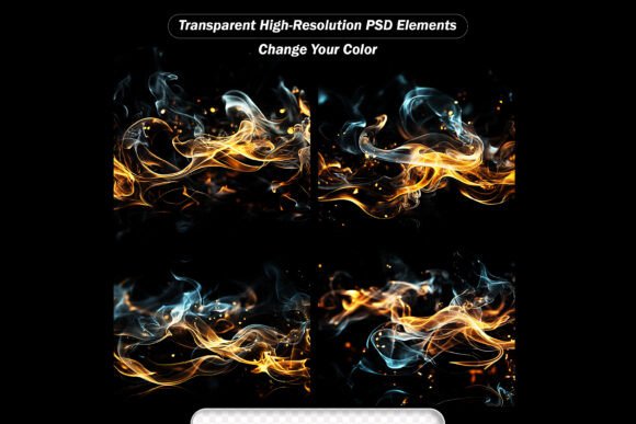 Transparent Background with Color