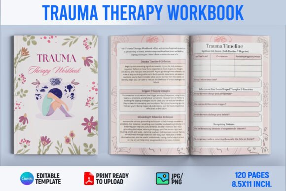 Trauma Therapy Workbook: A Tool for Healing and Growth