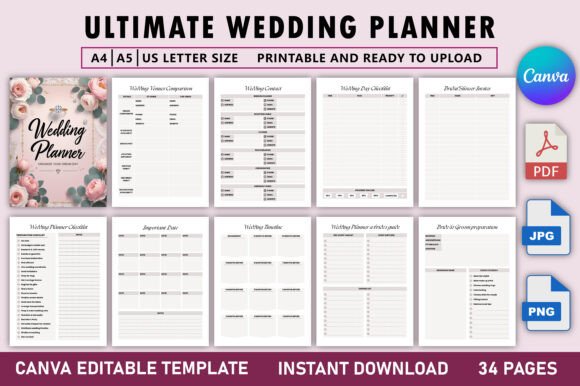 Ultimate Wedding Planner: Your All-in-One Guide to a Stress-Free Celebration