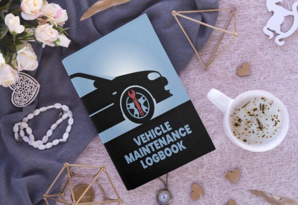 Vehicle Maintenance Logbook Cover Design